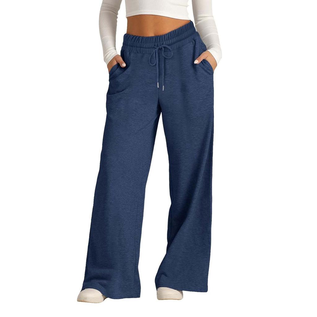 Women's High Waisted Wide Leg Sweatpants Casual Yoga Jogger Pants