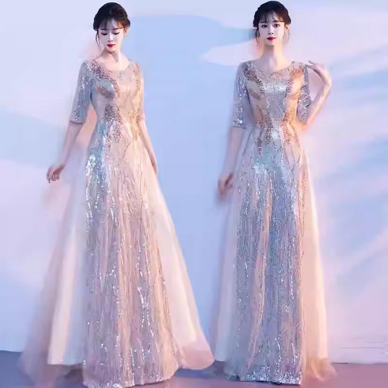 Elegant Women s Performance & Evening Gown M