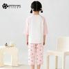 ZISEHY Pure Cotton Girls' Summer Pajama Set