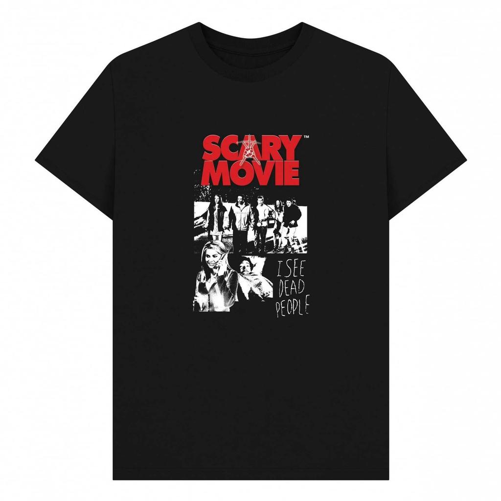 Scary Movie Unisex Adult I See Dead People T-Shirt