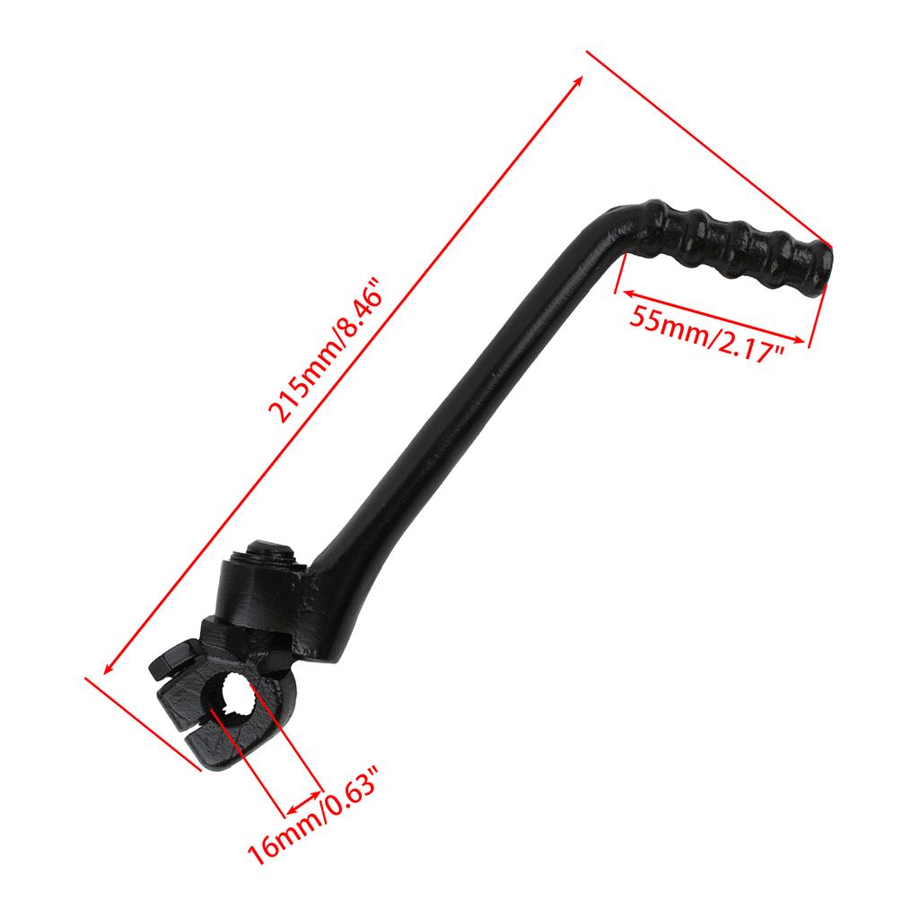 13mm 16mm Universal Motobike Motorcycle Start Lever Pedal For 50cc 70cc 90cc 110cc-160cc KAYO Dirt Pit Bike Tuning Spare Parts