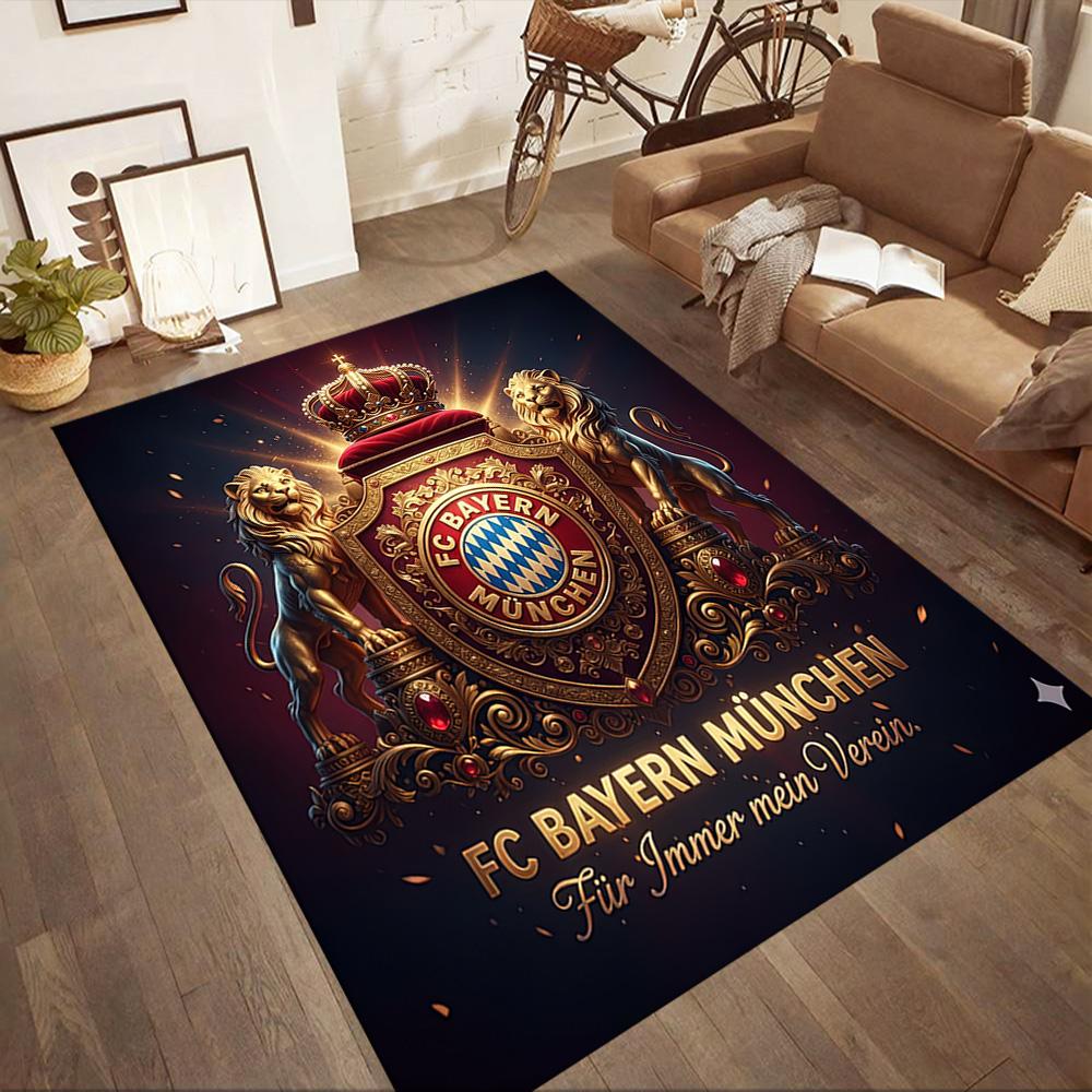 Champion Fc Bayern München Square rugs are a great choice for living rooms, bedrooms, home décor, and as gifts.