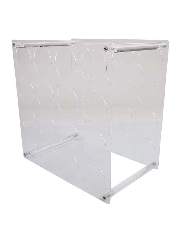 Easily Assemble Removable Vinyl Roll Storage Rack with 32 Holes Available