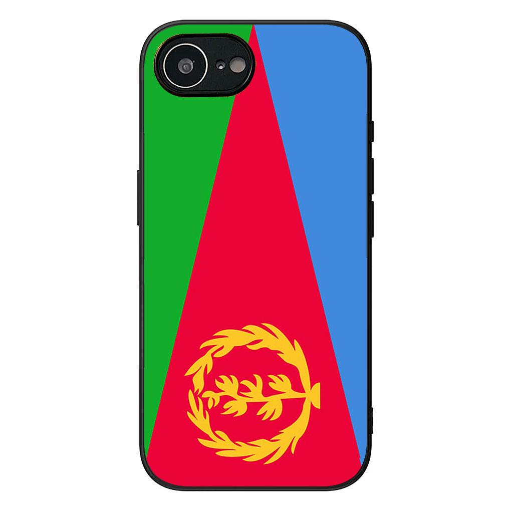 Soft Cover for Samsung Galaxy S25 S24 S23 FE Plus Ultra S7 Edge A16 A15 5G s25+ Coque Phone Case Red Eritrean Eritrea Flag