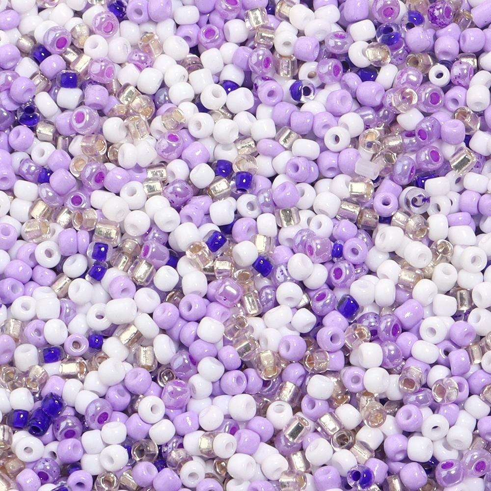 40g 3mm Glass Seed Beads Mixed Color Round Loose Spacer Glass Rice Beads For Jewelry Making DIY Bracelets Necklace Accessories