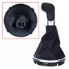 5J0711113F Gear Shift Knob Lever Shifter Handbrake Leather Gaiter Boot Case For Skoda For Fabia MK2 For Roomster