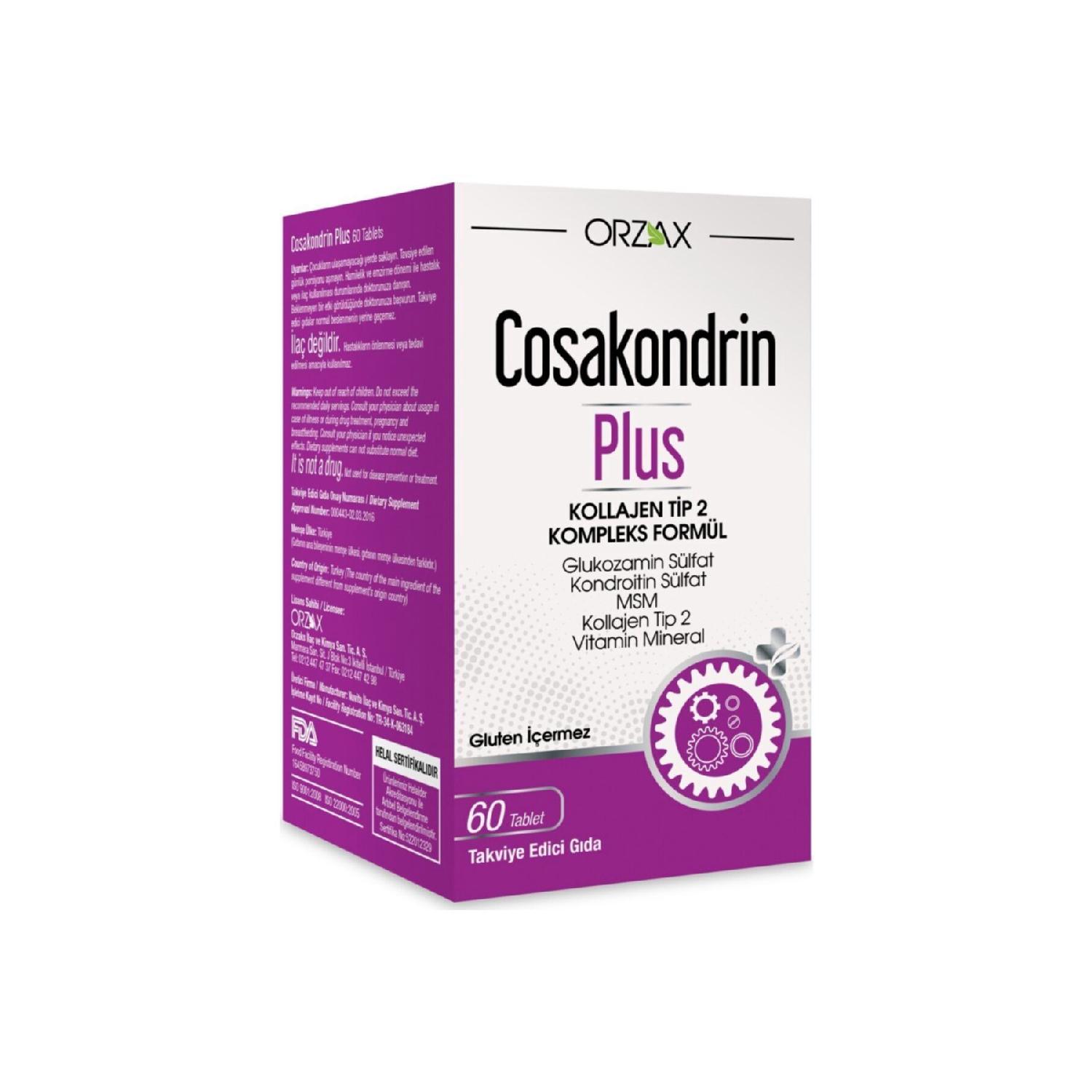 

Cosacondrin Plus 60 Tablets