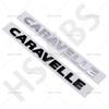 ABS Auto Kufr Karoserie Písmena Slova Logo Odznak CARAVELLE Znak Samolepky Znak Caravelle Písmeno 7H9853687739 Příslušenství