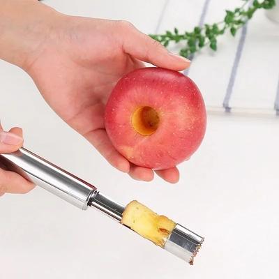 Extracteur de trognon de pomme en acier inoxydable, outil pour fruits et légumes, poires, épépineuses, semoir, trancheuse, couteau, accessoire de cuisine pour la maison