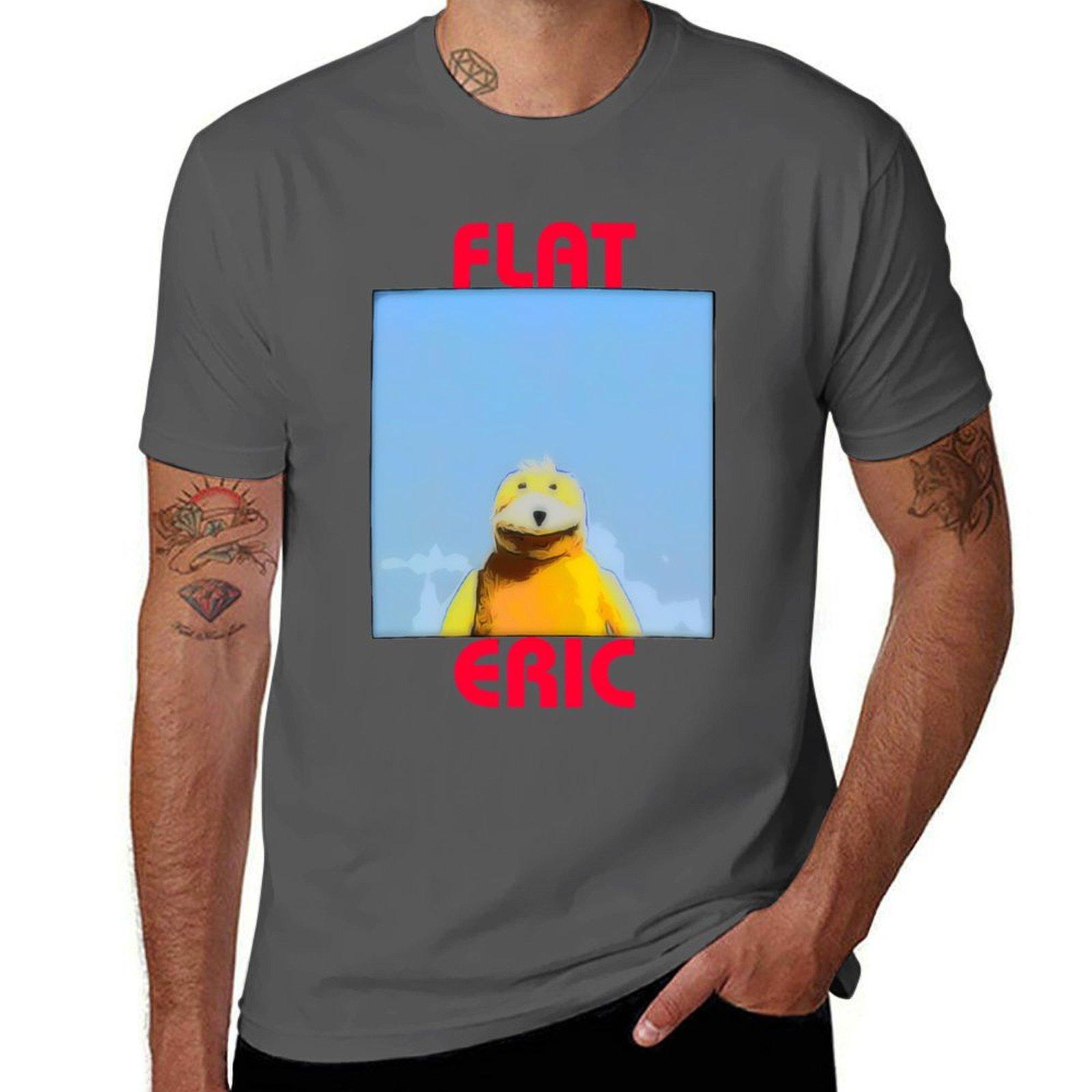 

Flat Eric TShirt funny costumes sports fans croswit shirt man fitted t shirts for men M