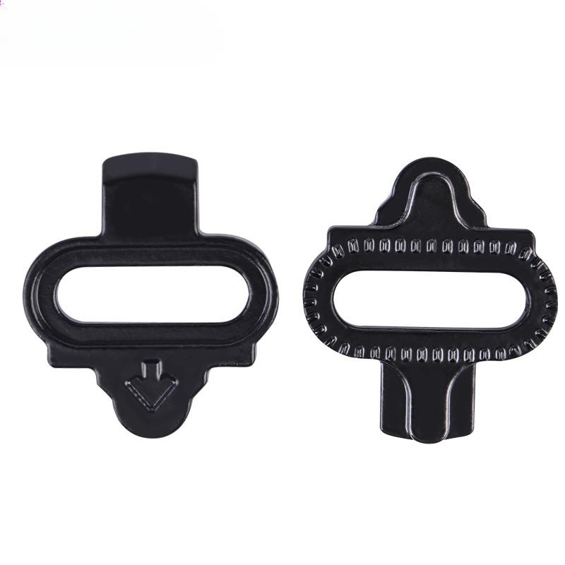 Mountain Bike Pedal Shoes Adapter Cleats Bike Shoes Pedals Cleats Set Bike Shoes Cleats Locking Plate Accessory