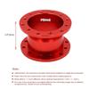 Universal Car Steering Wheel Heightening Device 5CM 12 Holes Steering Wheel Spacer Extension Adaptor Modification Accessories