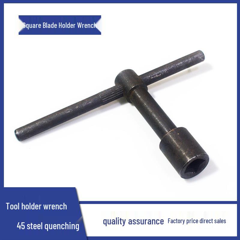 Lathe Tool Holder Square Wrench: 8/10/12/14/17/19 Sizes