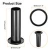 Uxcell 5pcs 38x147mm/1.5 X 5.8" Speaker Port Tube Subwoofer Bass Box Tube Bass Woofer Box Speaker Box Base Airport Port for DJ/PA Speaker Cabinet