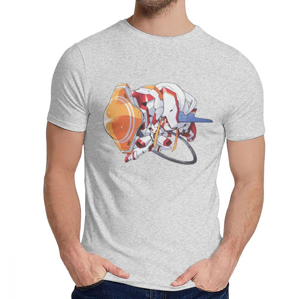 Vintage Darling In The Franxx Kentaro Yabuki Homme Tee Shirt Unisex Stylish Pure Cotton Camiseta Round