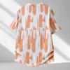 Heren Plus Size Abstracte Print 2-delige Outfit, Korte Mouw T-shirt & Cargo Short Set (5XL-12XL)