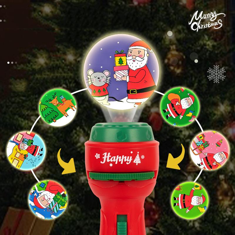Flashlight Projector Torch Lamp Toy Cute Cartoon Creativity Toy Torch Lamp Flashlight Projector Toy Baby Sleeping Story Book
