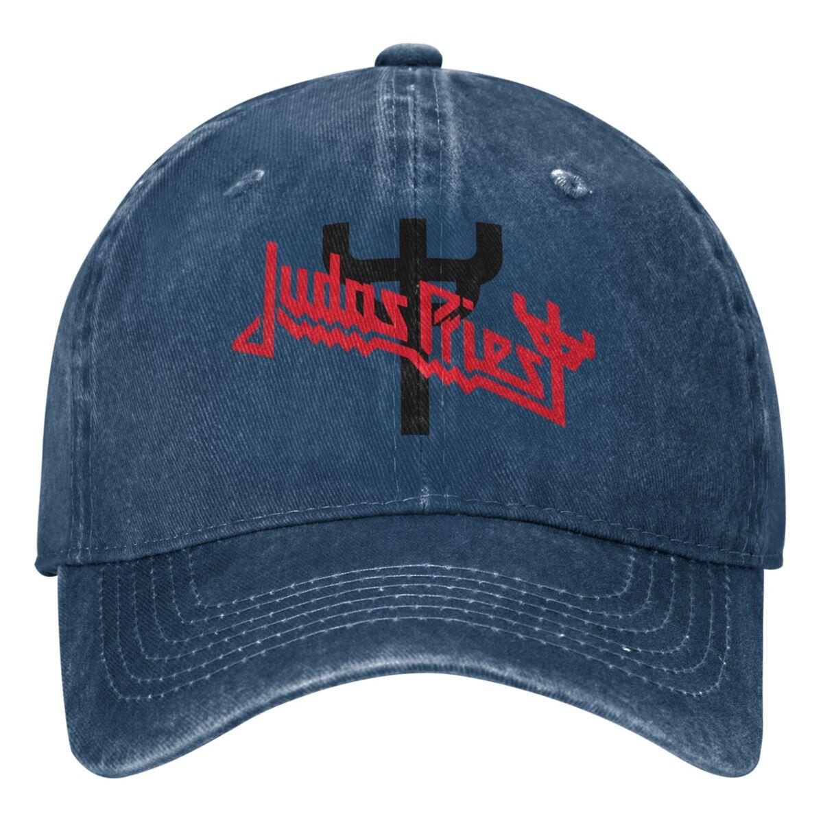 

Judas Metal Band Priest Washed Baseball Cap English Heavy Metal Music Classic Trucker Hat Summer Unisex Teens Baseball Caps One Size