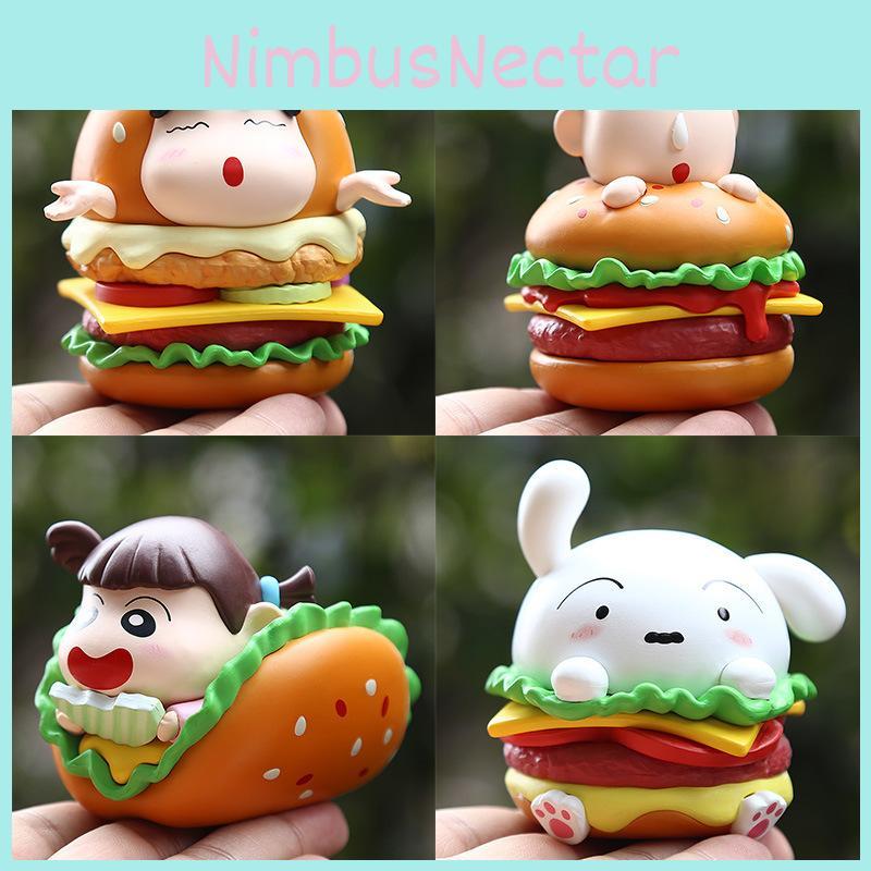 Shin Chan Crayon Character Food Model Toys Cute Cartoon Tabletop Decoration