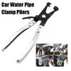 Car Water Pipe Hose Clip Pliers Clamp Swivel Drive Jaw Locking Tool Removal Installation Of Type Flat-Band Hose Clamps
