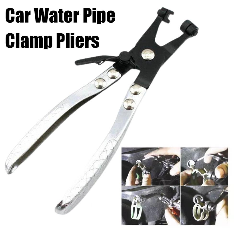 Car Water Pipe Hose Clip Pliers Clamp Swivel Drive Jaw Locking Tool Removal Installation Of Type Flat-Band Hose Clamps