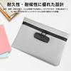 Fireproof and waterproof lockable pouch with lock and ideal for storing and other x wallet, passports, bankbooks, valuables. (Gray, 24.5 16.5 cm)
