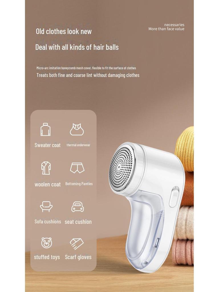 Rechargeable Fabric Shaver & Hair Remover for Clothes and Pants