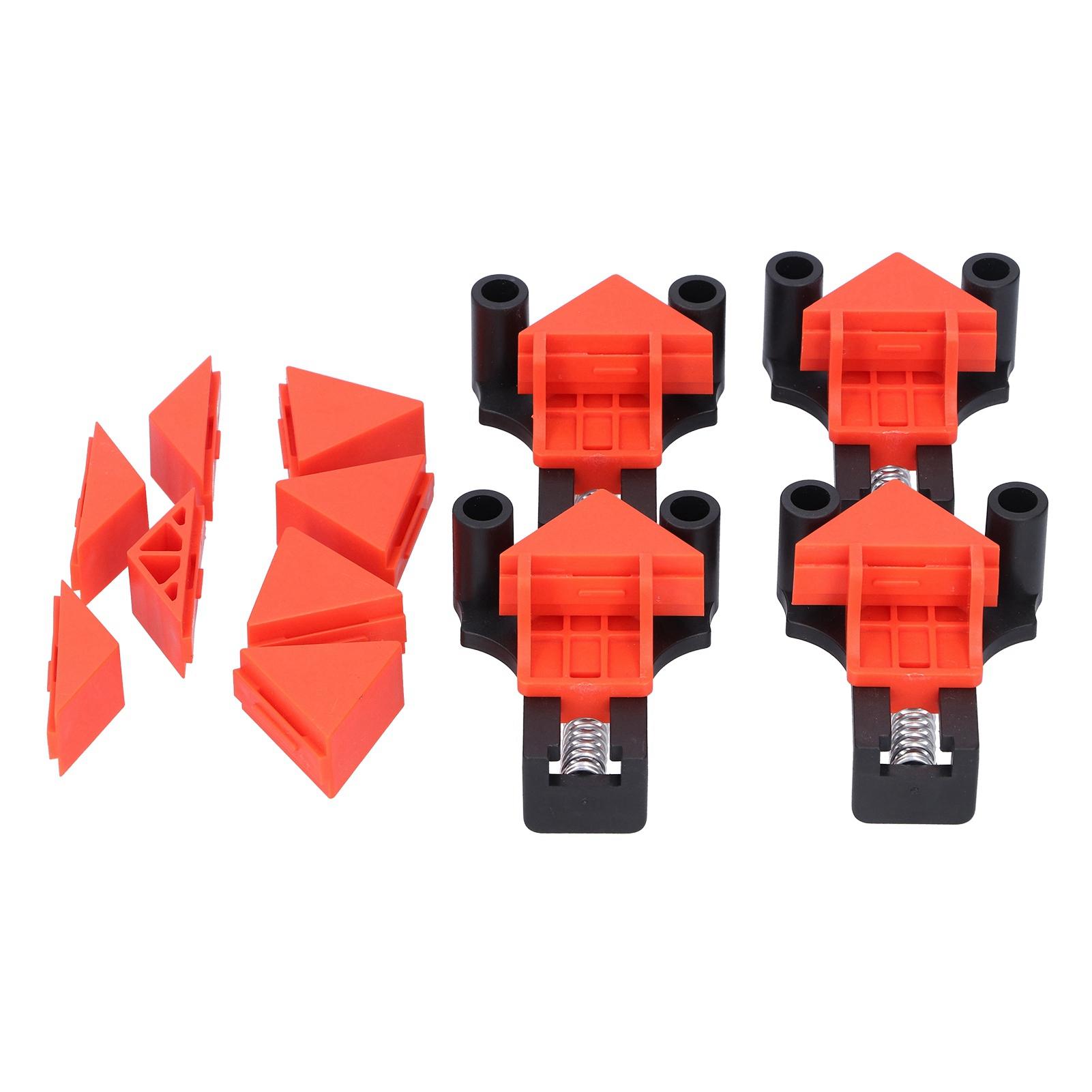 

60 градусов 90 градусов 120 градусов Прямоугольные зажимы Деревообработка Угловой зажим Фиксирующие ручные инструменты ( оранжевый)