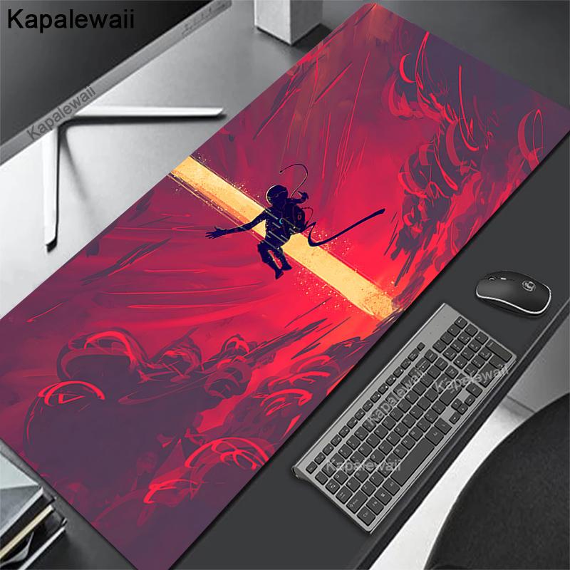 Extended Mouse Pad Space Desgin Desk Mat Computer Deskmat Mousepad Gaming Accessories Pc Gamer Mouse Mat XXL