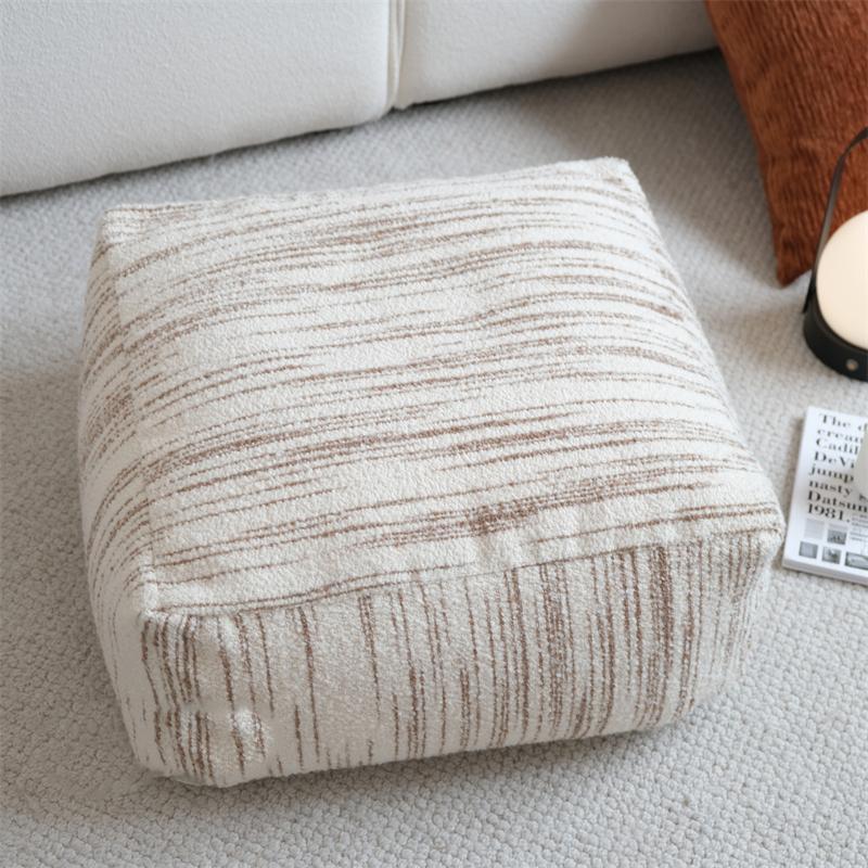 

Ненабитый квадратный диван-табурет, чехол для гостиной, диван-кровать, татами, пуф для медитации, подставка для ног, домашний декор, чехлы для подушек