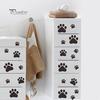 Home Decor 22Pcs/Sheet Dog Paw Prints Removable Wall Sticker Decals Children Home Decor