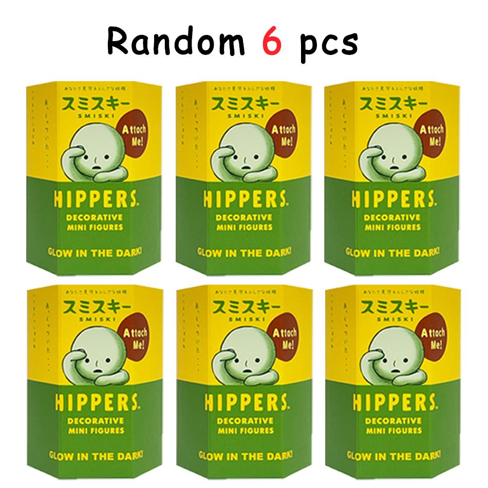 5 styles luminous green dolls mysterious box figures phone accessory doll collection birthday christma gift Bedroom decoration