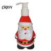 Empty Lotion Bottle 350ML Christmas Soap Dispenser, Santa Claus Tree Penguin Shape Refillable Dispenser Bottle, Plastic Pump for Hand Soap, Decorative