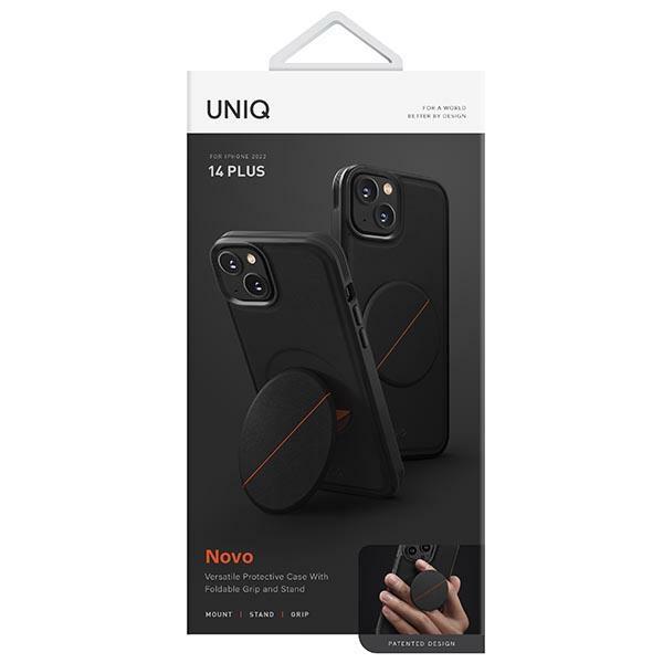 Uniq Etui Novo Iphone 14 Plus / 15 Plus6.7 Czarny/Midnight Black