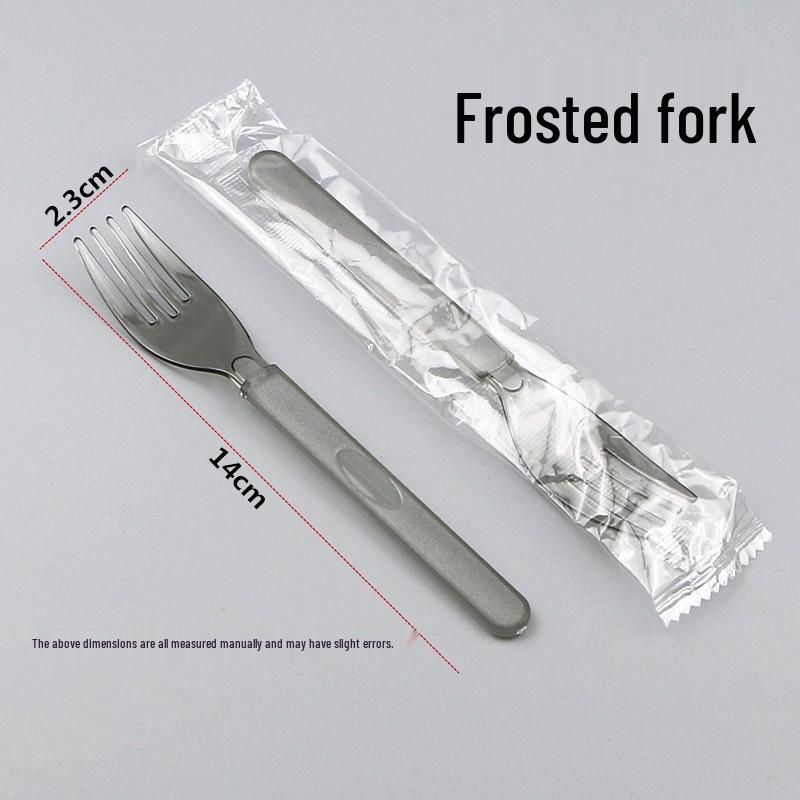 Premium Individually Packaged Disposable Forks for Dining, Spaghetti, and Steak