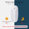 Wireless LED Motion Sensor Light USB Rechargeable Night Light Magnetic Sensing Wall Lamp for Bedroom Cabinet Closet Hallway