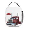 Peterbilt LKW Isolierte Lunchtasche für Damen Kinder Auslaufsichere Lebensmittelboxen Thermische Lunchbox Tragetasche