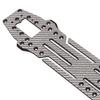Carbon   RC Drift Car Chassis High Traction Upgrade RC Car Chassis with Battery Mount Plate for 3 RACING D5S 1Celsius10