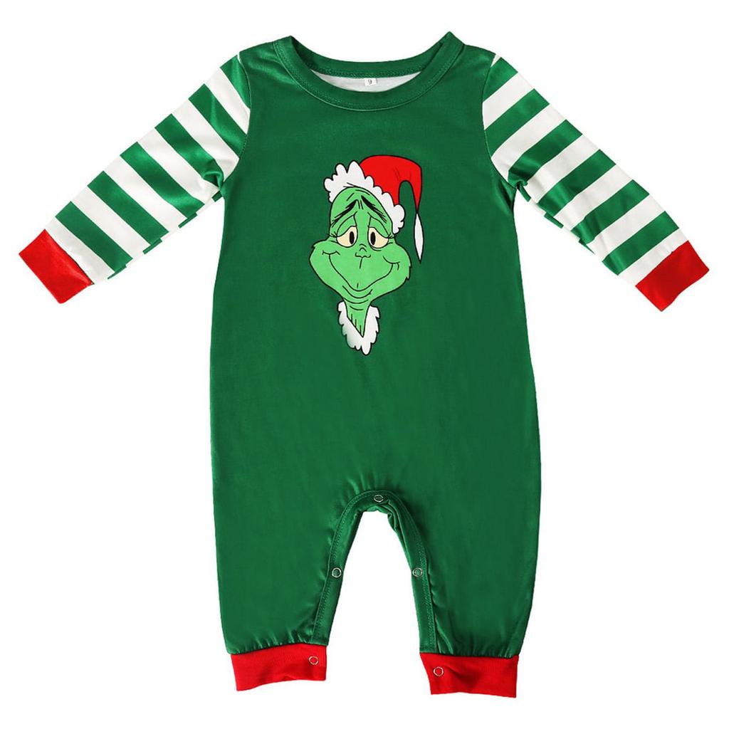 Halloween Print Cute Family Matching Sets Pajamas, Loungewear Outfits,Family Matching Long Sleeve Tops Pants Set