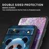 Cartoon Anime Panda Cute Phone Case For Google Pixel 10 9a 9 8A 8 7 7A 6 6A Pro XL 2024 5G Black Soft TPU Silicone