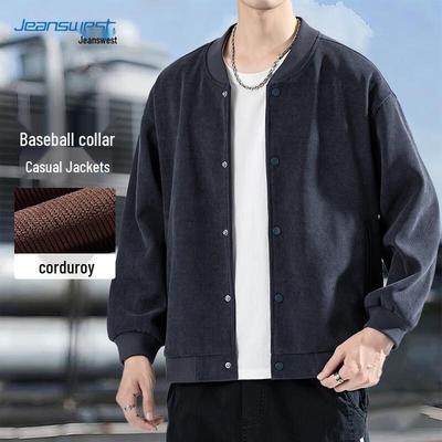 JEANSWEST Men's Casual Baseball Jacket
