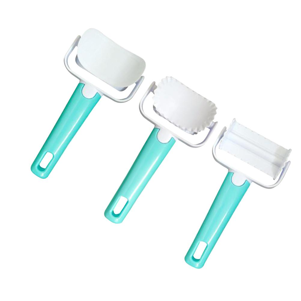 MIRROR070Pie Mold Cookie Mold Round Rolling Biscuit Cutting Pastry Dough Cutter Spatula Square Fondant Cutter