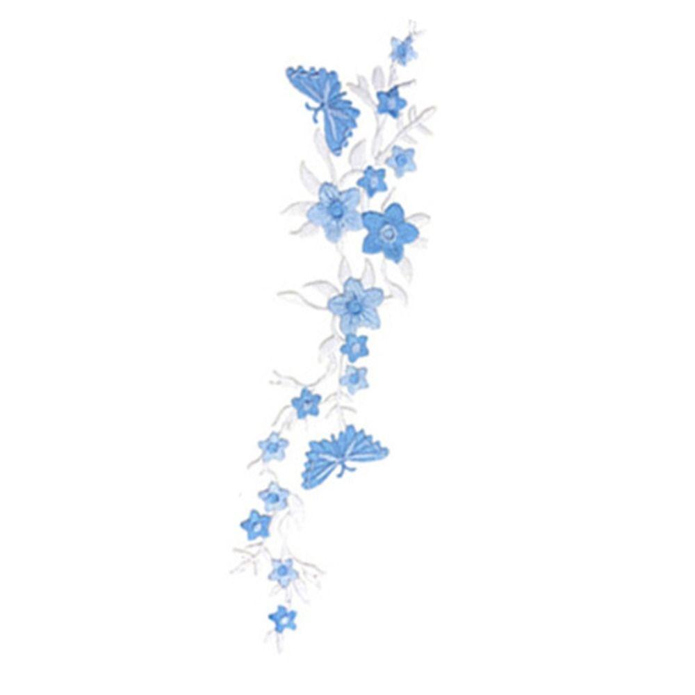 

Рукоделие Шитье Ремонт С Клеем Пошив Одежды Вышивка Аппликация Тканевая Наклейка Нашивка синий