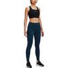Under Armour Solid Cross-Back Medium Support Sports Bra Women underwear Black 1377916-001