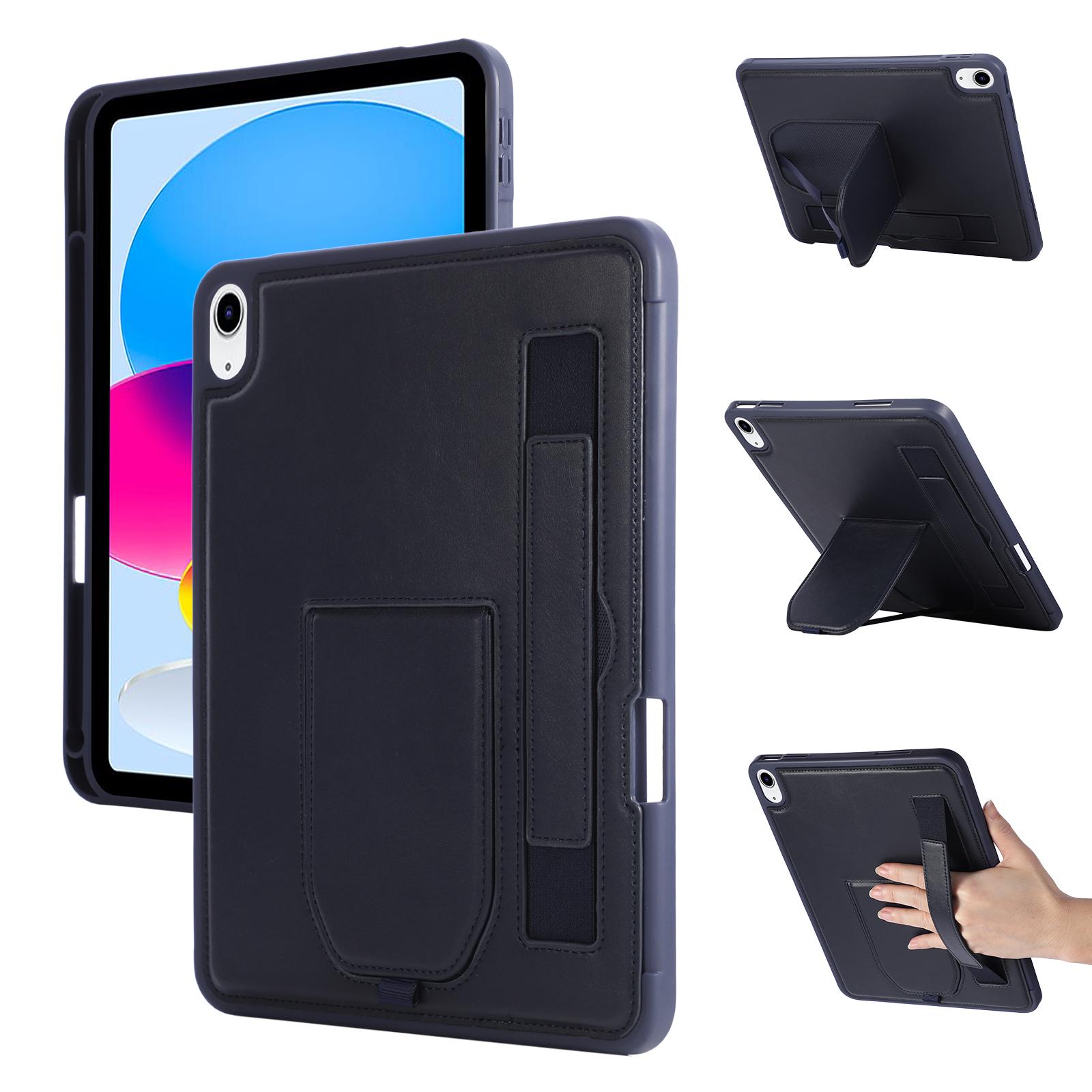 Luxe Leren Hoes Voor iPad A16 11e 10e Pro 11 12.9 Air 4 5 6 13 MINI 6 7 10.2 7e 8e 9e 9.7 5e 6e Polsband Stand Cover mini 6 7 8.3 inch