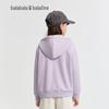 Balabala Kids' Hooded Coral Fleece Winter Coat