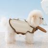 High Buoyancy Dog Life Jacket Adjustable Waterproof Dog Swimming Vest Cartoon Bear Anti Choking Pet Flotation Vest Summer