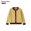 PawinPaw Girls' Cartoon Bear Knitted Cardigan
