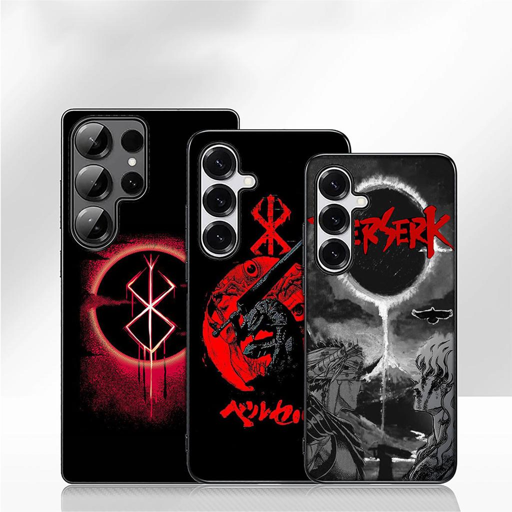 Berserk Cartoon Guts Handyhülle Case für Apple iPhone 17 16 15 11 Pro XS Max XR 6 7 8 Plus + SE 2020 5 16E Hülle