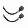 2Pcs VSS Vehicle Speed Sensor Connector Harness Flexible for Accord Prelude Civic Del Sol Acura